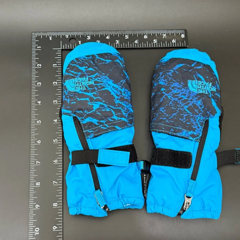 THE NORTH FACE Blue DryVent Toddler Unisex Mittens Gloves Size L